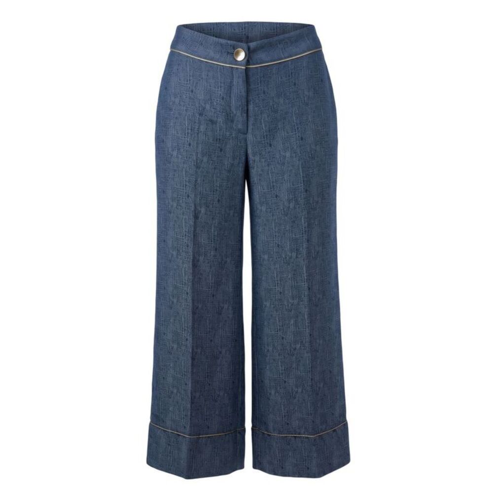 Trussardi Blue Viscose Women Women's Pants